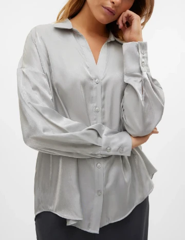 Camasa Vero Moda, gri