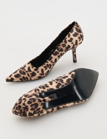 Pantofi Reserved, animal print