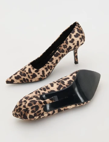 Pantofi Reserved, animal print