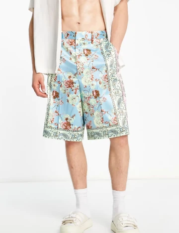 Pantaloni scurti ASOS, bleu
