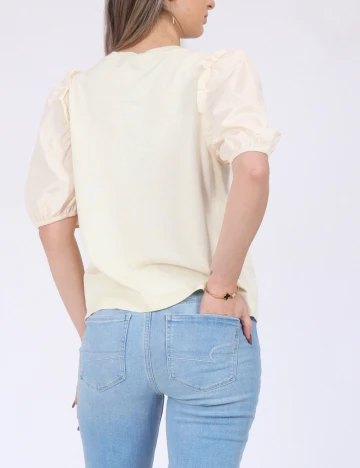 Bluza Vero Moda, crem