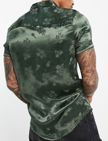 Camasa ASOS, verde