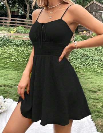 Rochie scurta SHEIN, negru Negru