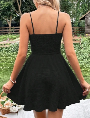 Rochie scurta SHEIN, negru Negru