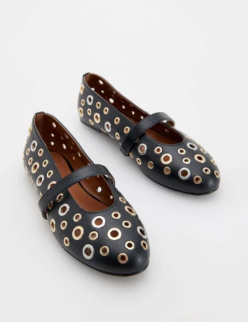 Balerini Reserved, negru Negru