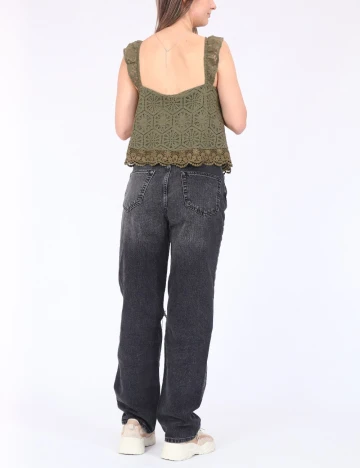 Top Vero Moda, verde