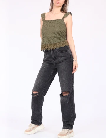 Top Vero Moda, verde