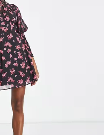 Rochie scurta PETITES MISS SELFRIDGE, negru Negru