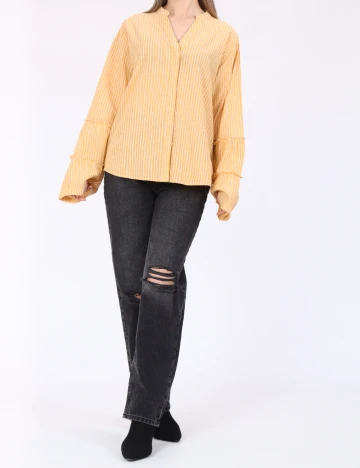 Camasa Vero Moda, galben