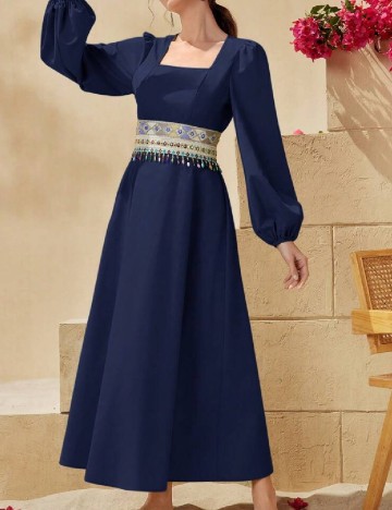 
						Rochie lunga SHEIN, bleumarin