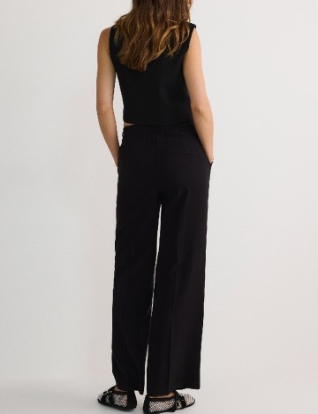 Pantaloni Reserved, negru