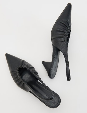 Pantofi Reserved, negru