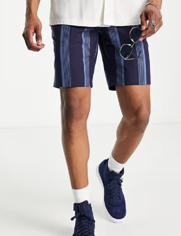 Pantaloni scurti ASOS, albastru