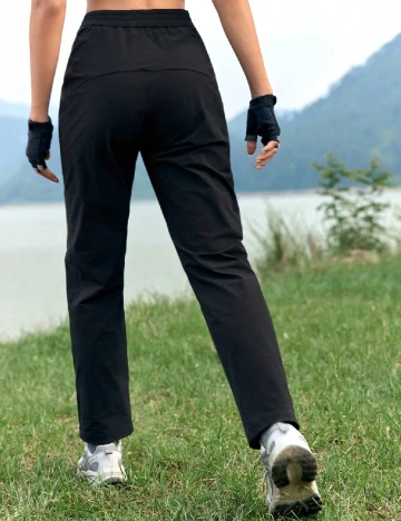 Pantaloni SHEIN, negru Negru