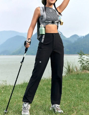 Pantaloni SHEIN, negru Negru