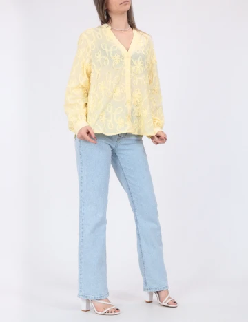 Bluza Vero Moda, galben Galben