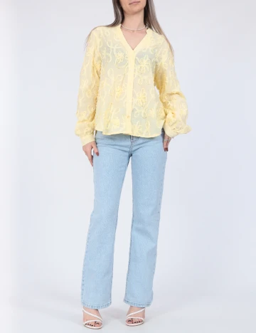 Bluza Vero Moda, galben Galben