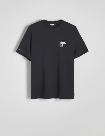 Tricou Reserved, negru