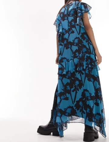 Rochie lunga Top Shop, albastru