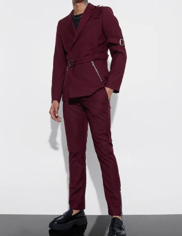 Pantaloni Boohoo MAN, visiniu