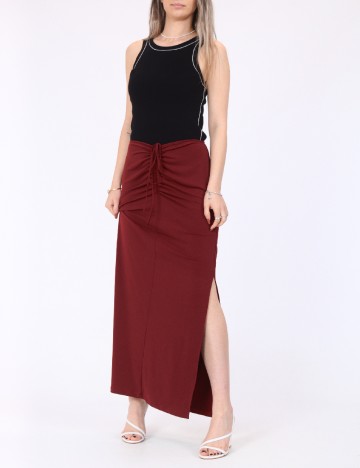 
						Fusta Vero Moda, rosu