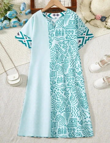 Rochie Shein Kids, verde