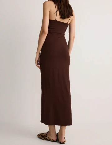Rochie lunga Reserved, maro