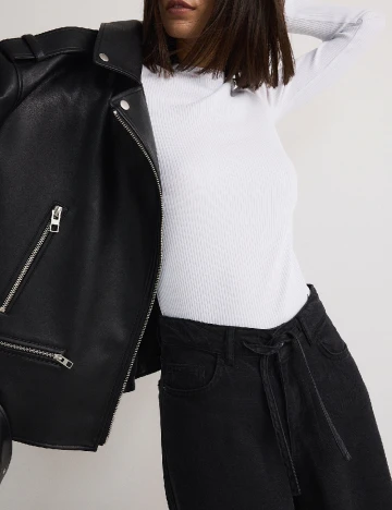 Bluza Reserved, alb Alb