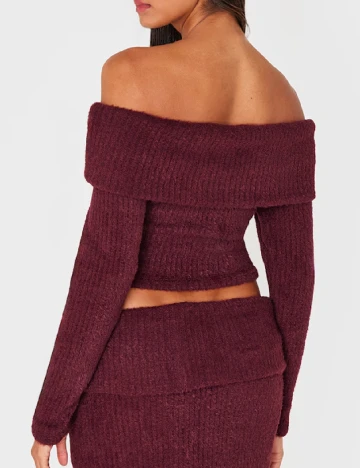 Top PRETTYLITTLETHING, visiniu Rosu