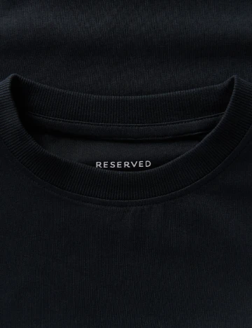 Tricou Oversize Reserved, negru
