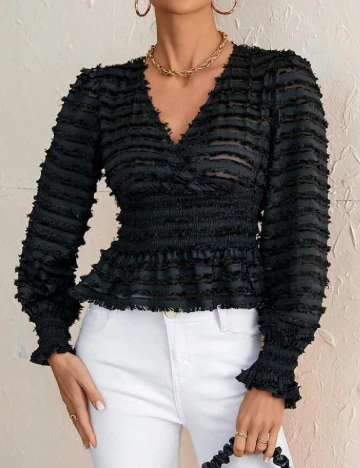 Bluza SHEIN, negru