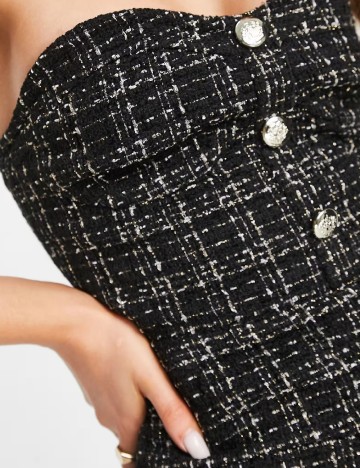 Salopeta Miss Selfridge, negru