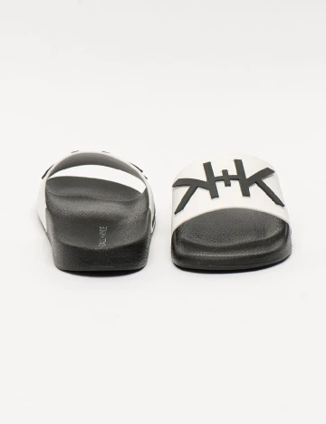 Slapi Kendall&Kylie, alb/negru