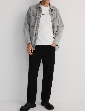 Tricou Reserved, alb
