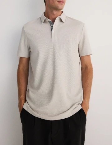 Tricou Reserved, gri deschis