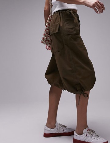 Pantaloni scurti Top Shop, verde