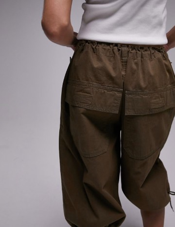 Pantaloni scurti Top Shop, verde