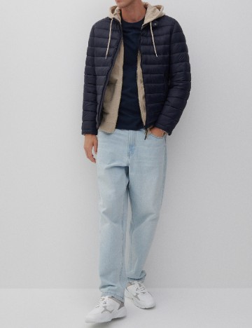 
						Geaca Reserved, bleumarin