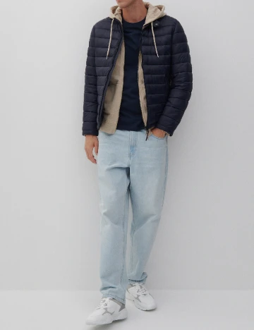 Geaca Reserved, bleumarin