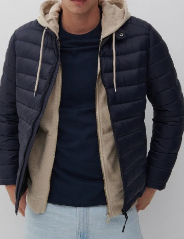 Geaca Reserved, bleumarin