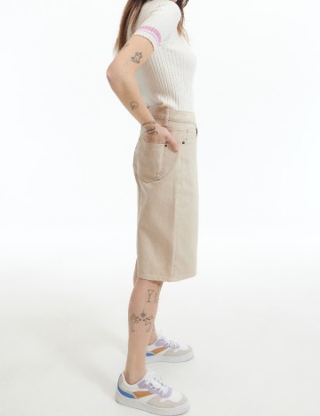 Pantaloni scurti Reserved, crem