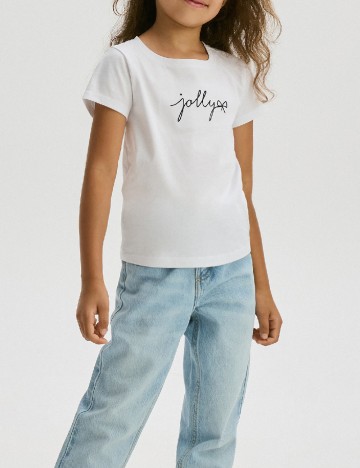 
						Tricou Reserved, alb