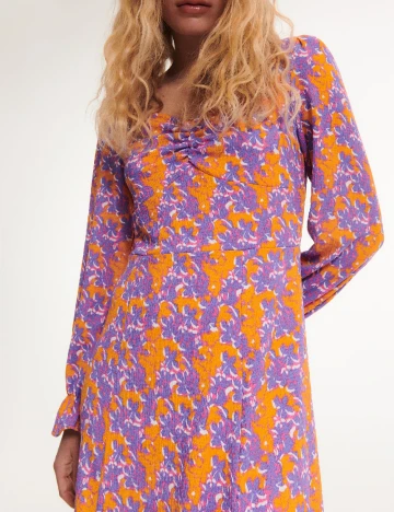 Rochie medie Reserved, mix culori
