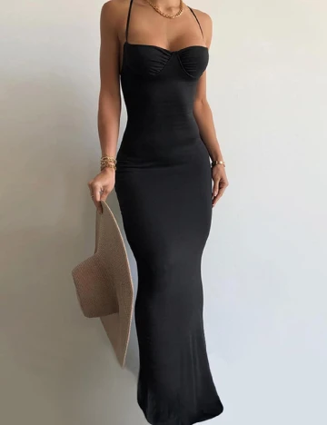Rochie lunga SHEIN, negru