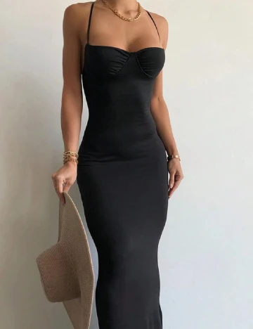 Rochie lunga SHEIN, negru