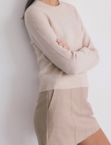 Fusta pantalon Reserved, bej
