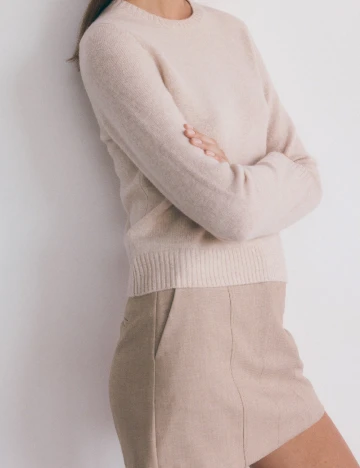 Fusta pantalon Reserved, bej