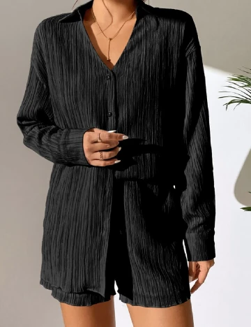Compleu SHEIN, negru Negru