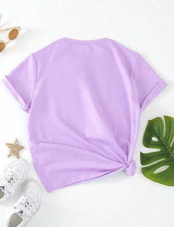 Tricou Shein Kids, lila