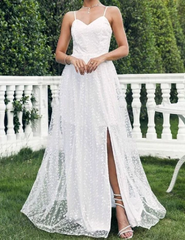 Rochie lunga SHEIN, alb